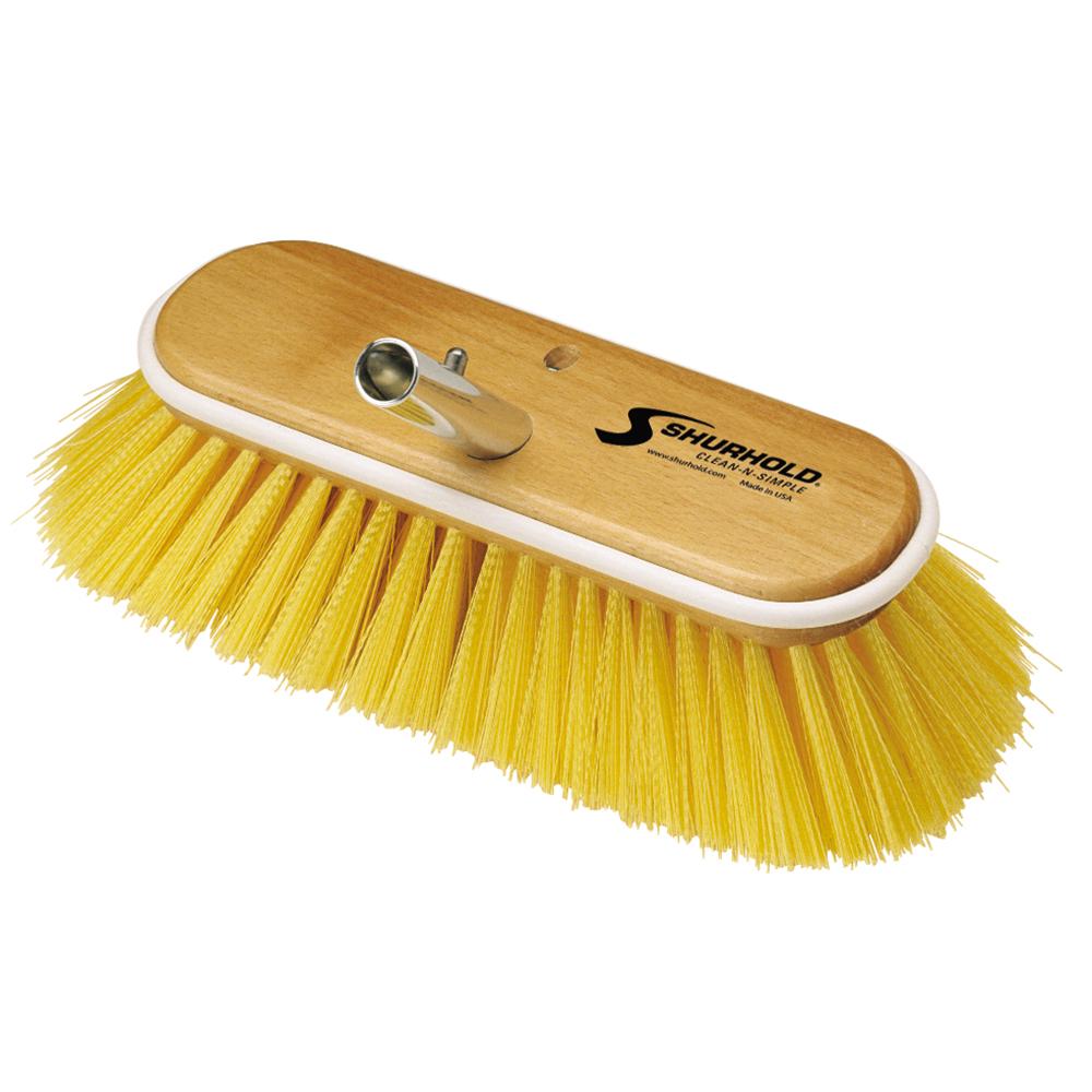 Shurhold - 10" Polystyrene Deck Brush - Medium Bristle - 985