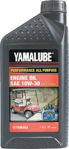 Yamaha Golf Cart and Generator Oil - 1 Quart - LUB-10W30-GG-12