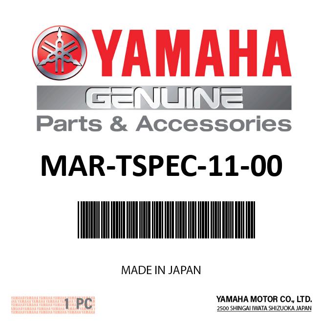 Yamaha - 2011~ tune-up spec book - MAR-TSPEC-11-00
