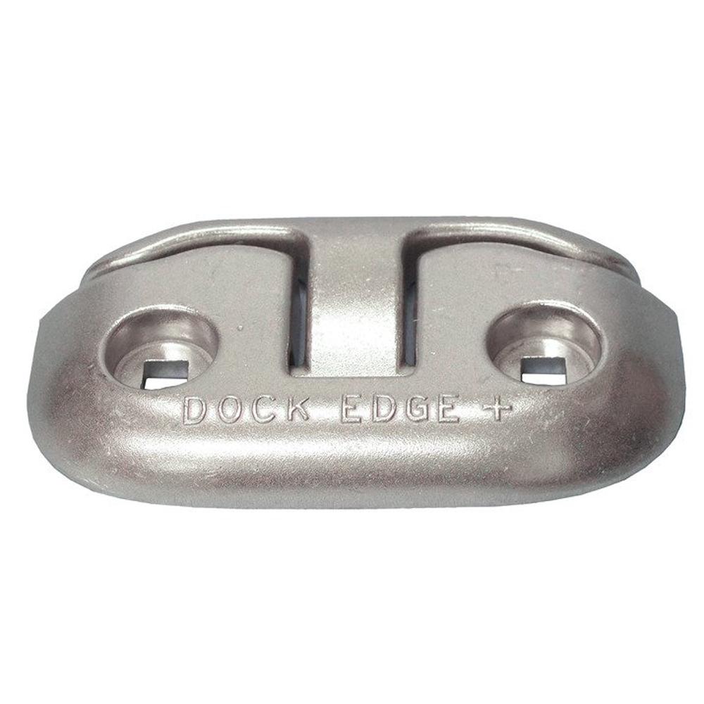 Dock Edge - Flip Up Dock Cleat - Polished Almag - 6" - 2606P-F