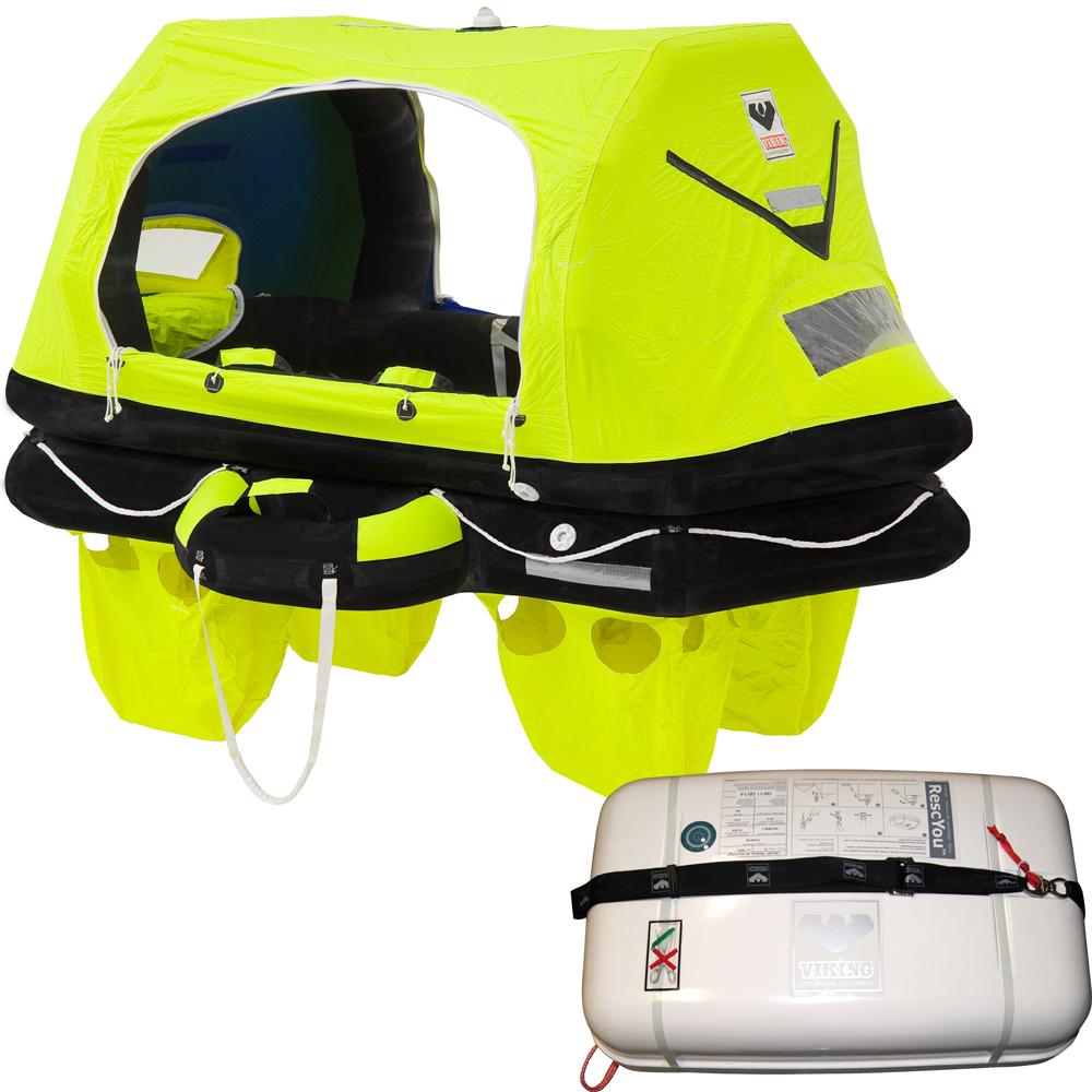 VIKING RescYou Pro Liferaft 4 Person Container Offshore Pack - L004US0241AME