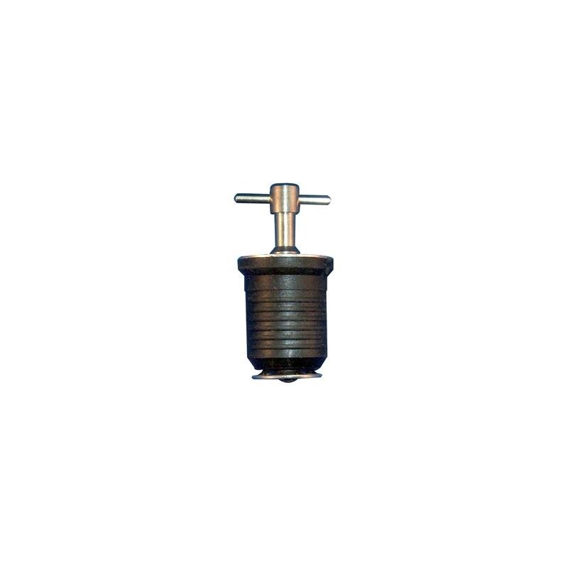 SS TWIST DRN PLUG 1"