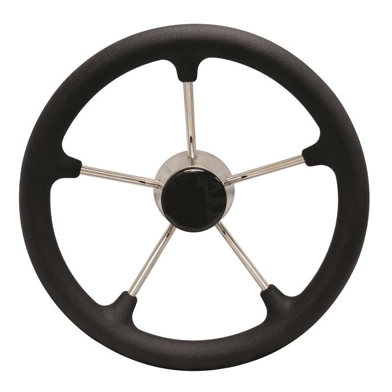 STR WHL SS FOAM BLK 15.5