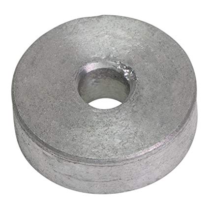 Mercury - 823913Q Outboard Aluminum Anode - Fits Mercury/Mariner 2.5 - 3 - 3.3 HP 2‑cycle outboards - F2.5 - 3.5 HP FourStroke - 6 ‑ 40 HP 2‑cycle Outboards of Japanese Origin