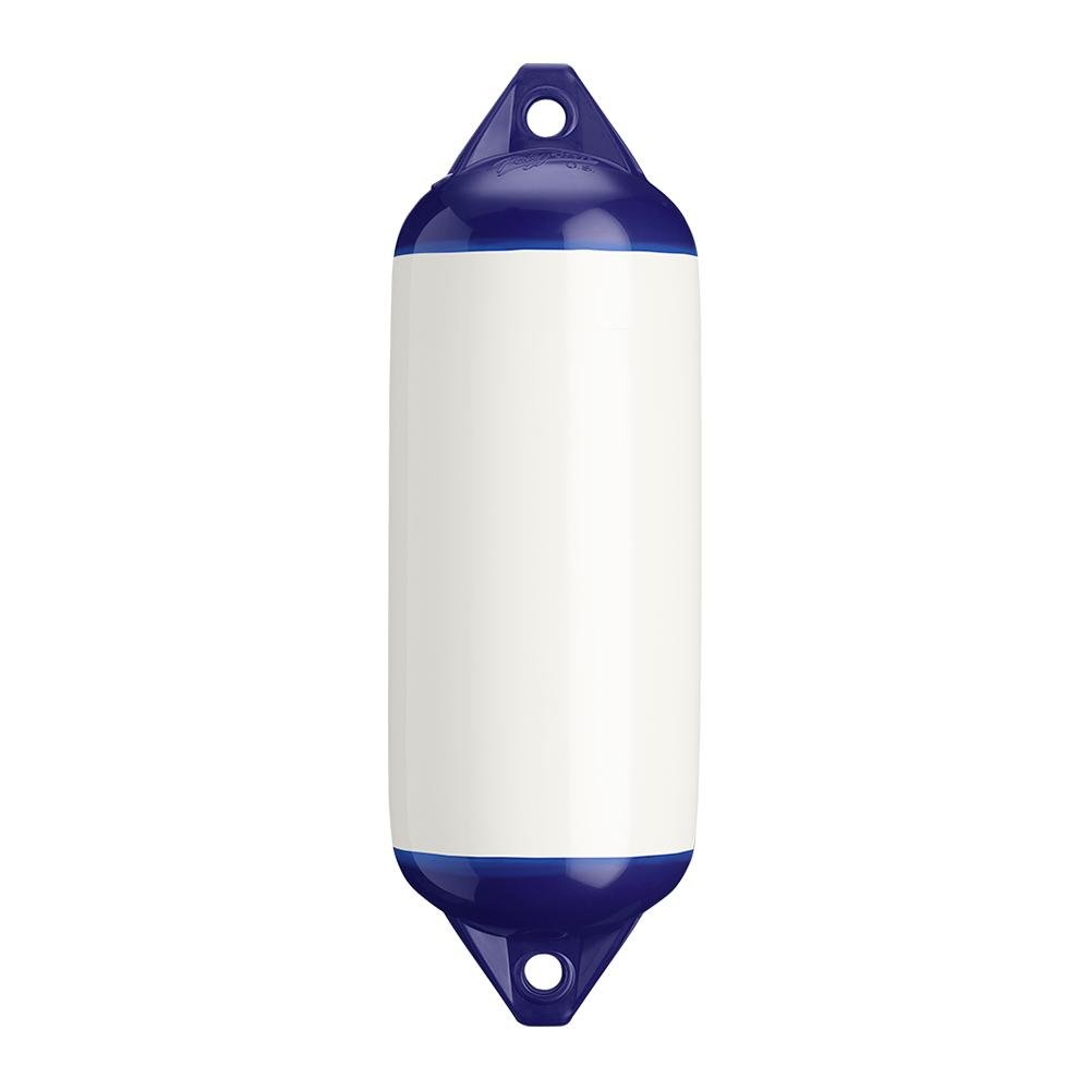 Polyform - 8.2" x 25" F Series Twin Eye Fender, White - F2W