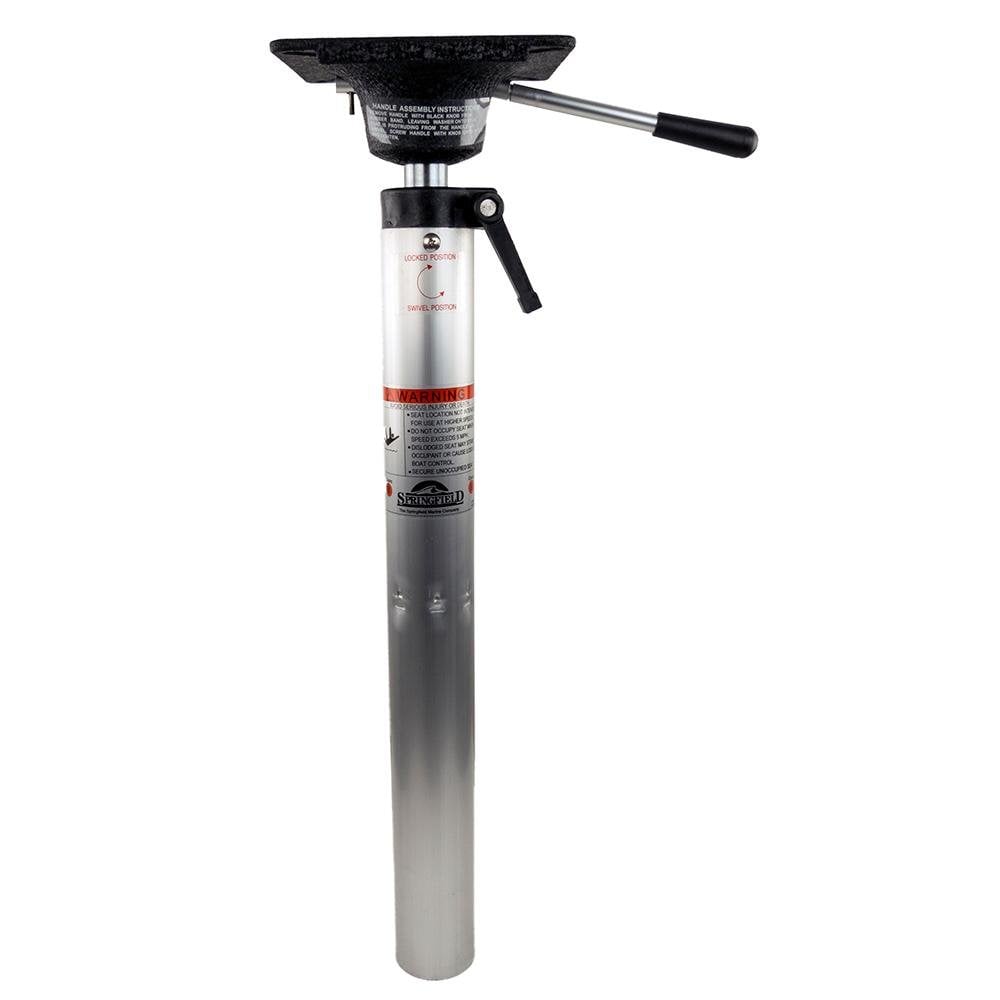 Springfield Marine - Plug-In 2-3/8" Power-Rise Locking Air-Ride Pedestal - 1300902
