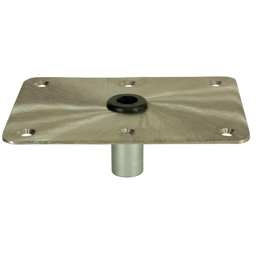 Springfield Marine - KingPin Standard Rectangular Stainless Steel Base, Satin Finish - 1620004