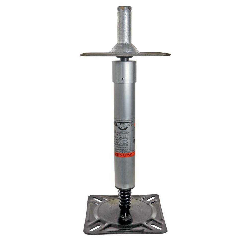 Springfield Marine - KingPin™ Removable Pedestal System Standard Hi-Lo 3-Piece Package, Satin Finish (Includes Post, Swivel and Base) - 16304011