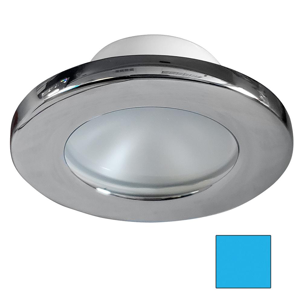 I2Systems - Apeiron Screw Mount Light 2.5W - Blue - Polished Chrome Finish - A3100Z-11E