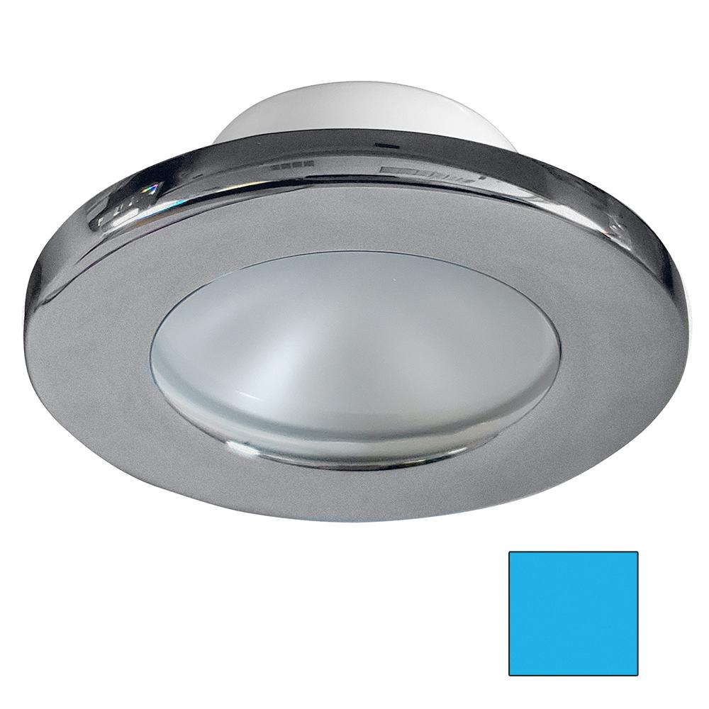 I2Systems - Apeiron Screw Mount Light 2.5W - Blue - Brushed Nickel Finish - A3100Z-41E