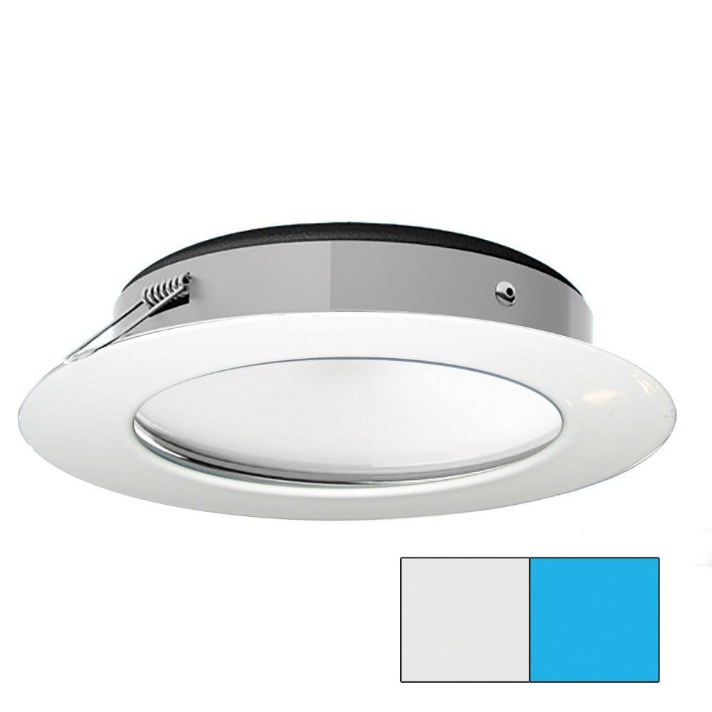 I2Systems - Apeiron Pro XL Spring Mount Light 6W - Cool White/Blue - White Finish - A526-31AAG-E