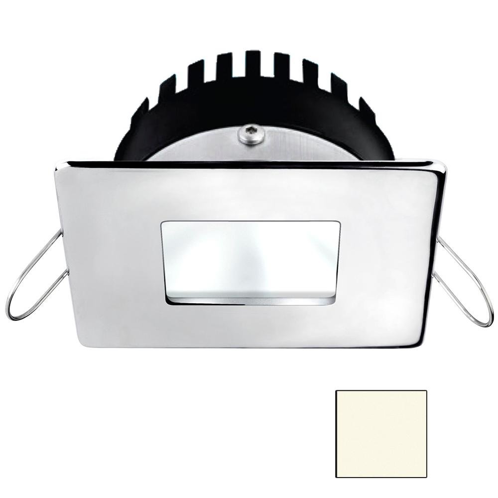I2Systems - Apeiron Pro Spring Mount Light 6W - Square/Square - Polished Chrome Finish - Neutral White - A506-14BBD