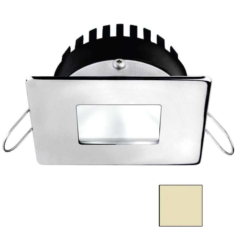 I2Systems - Apeiron Pro Spring Mount Light 6W - Square/Square - Polished Chrome Finish - Warm White - A506-14CBBR