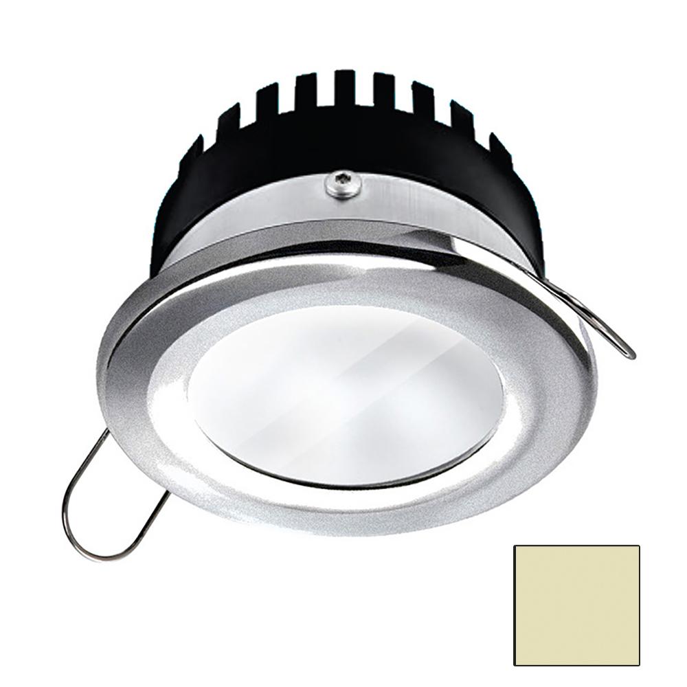 I2Systems - Apeiron PRO Spring Mount Light 6W - Round - Brushed Nickel Finish - Warm White - A506-41CBBR