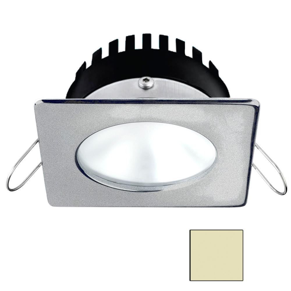 I2Systems - Apeiron PRO Spring Mount Light 6W - Square/Round - Brushed Nickel Finish - Warm White - A506-42CBBR
