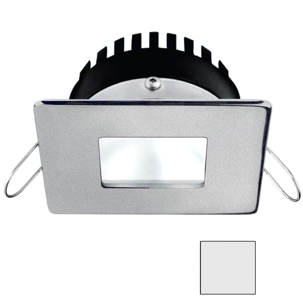 I2Systems - Apeiron PRO Spring Mount Light 6W - Square/Square - Brushed Nickel Finish - Cool White - A506-44AAG