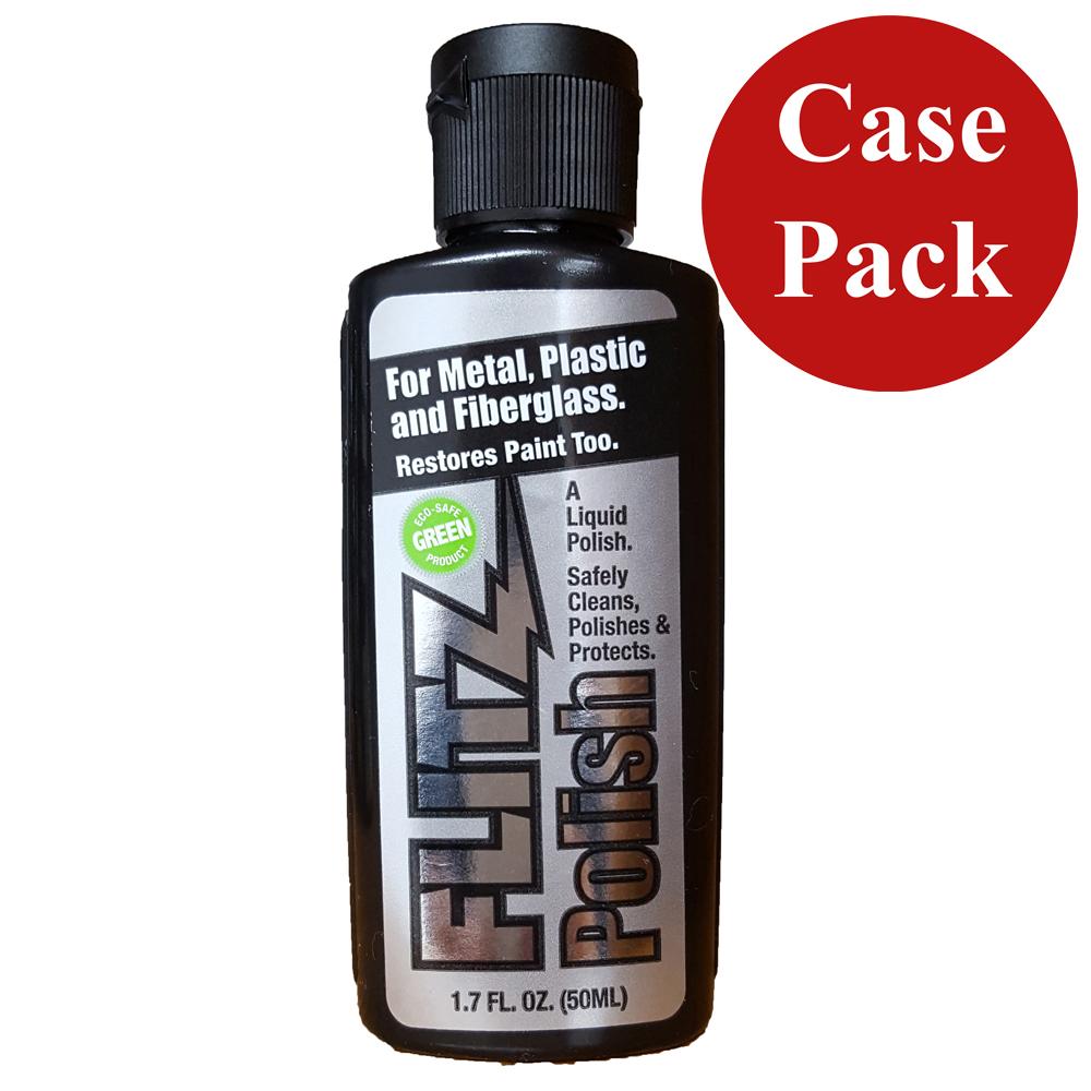 Flitz - Liquid Polish - 1.7 oz. Bottle - Case of 24 - LQ 04502CASE