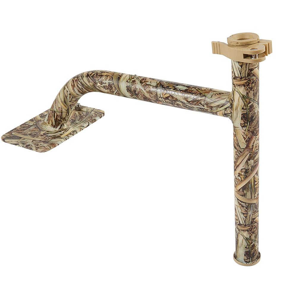 Panther - King Pin Shallow Water Anchor System - Quick Release Bow Mount Bracket, 3" Rise - KPB30C