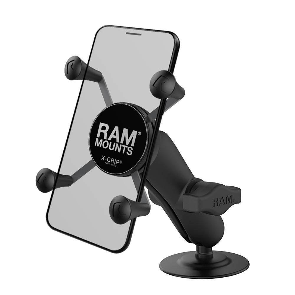 RAM X-Grip Large Phone Mount with Flex Adhesive Base (RAP-B-378-UN10U) (sku 53831)
