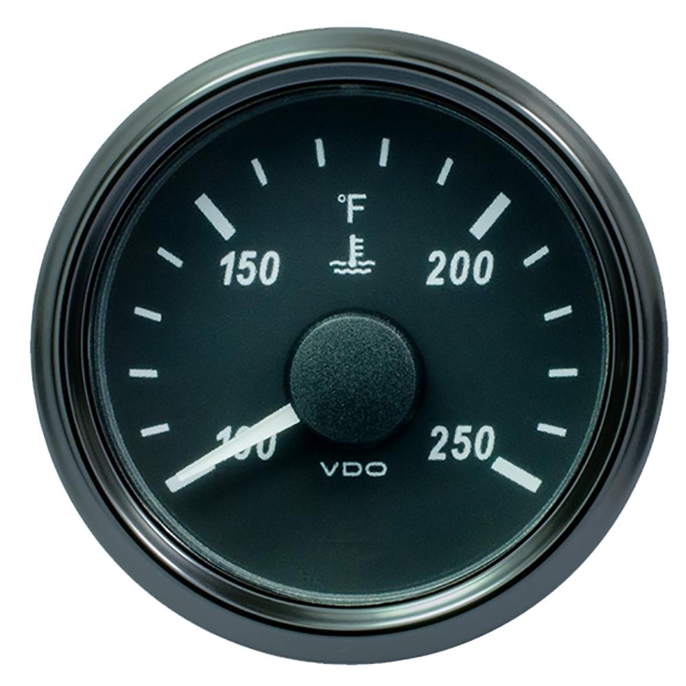 VDO SingleViu 52mm (2-1/16") Water Temp. Gauge - 250° F - 291-22 OHM - A2C3833350030