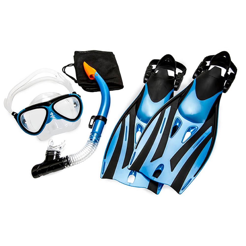 Aqua Leisure Ion Junior 5-Piece Dive Set - Ages 7+ Children's Size 9.5-13.5 - DPX5976S1L
