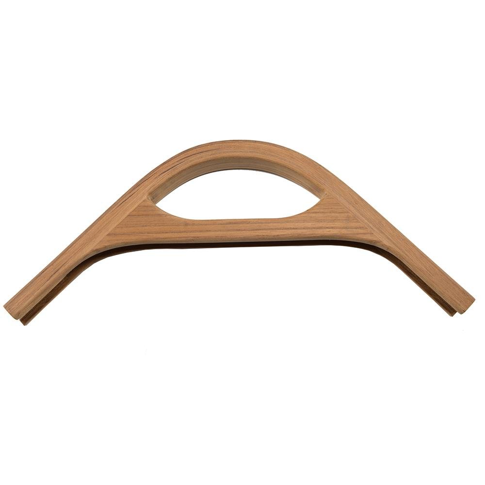 Whitecap Teak Track Corner w/Hand Hold Molding - 3/4" - 60805
