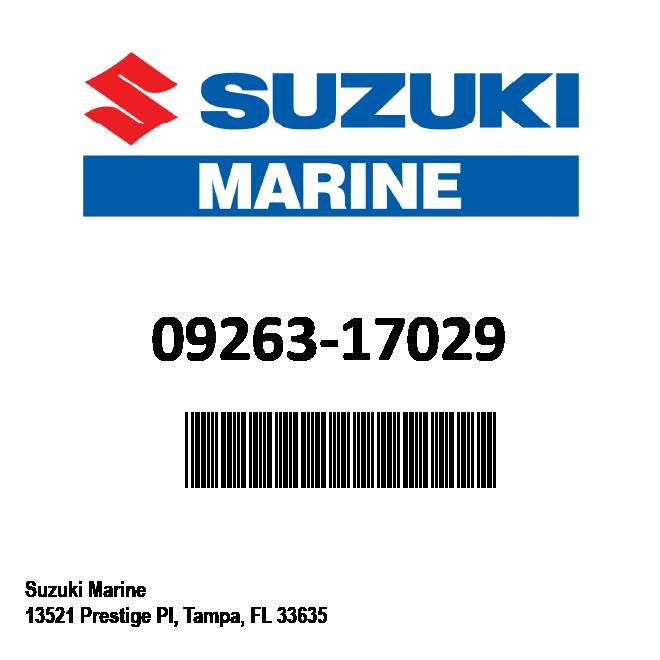 Genuine Suzuki OEM Bearing – 17x24x25, Replaces 09263-17037 & 09263-17053 (1983-2024)