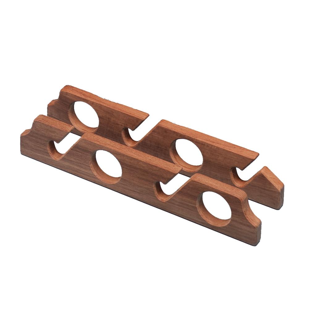 Whitecap Teak Four-Rod Storage Rack - Pair - 60612