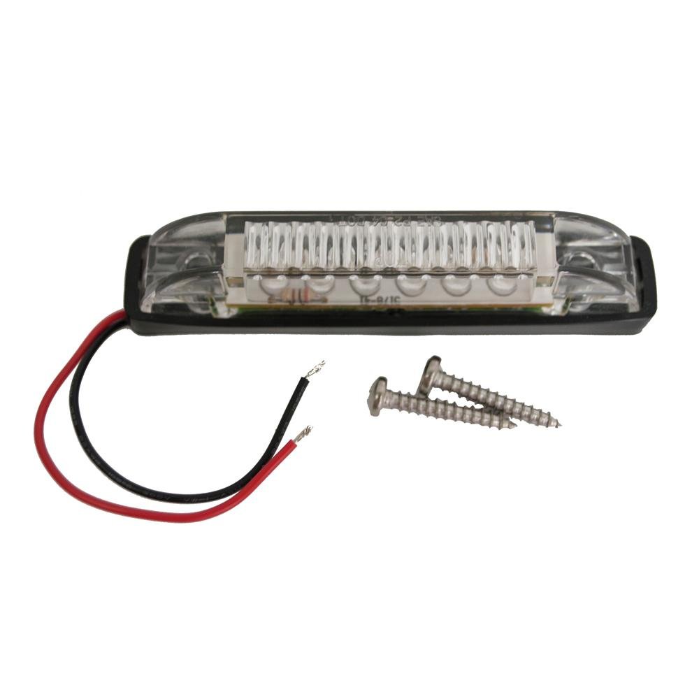 Attwood 4" LED Utility Courtesy Light - 12V - 6355W7