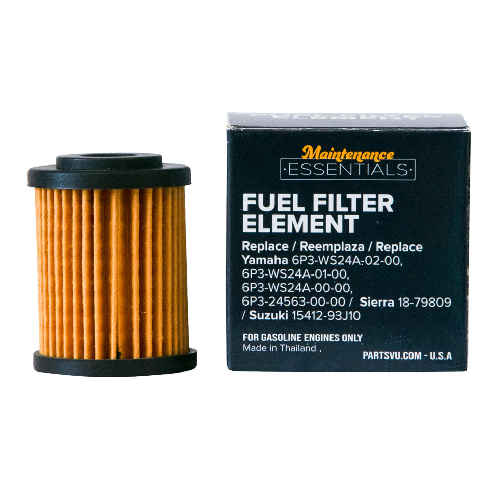 Maintenance Essentials Primary Fuel Filter Replaces Yamaha 6P3-WS24A-02-00 - F150 VF200 VF225 VF250 F200 F225 F250 F300 F350 & Suzuki 15412-93J10 - DF200 DF225 DF250 DF300