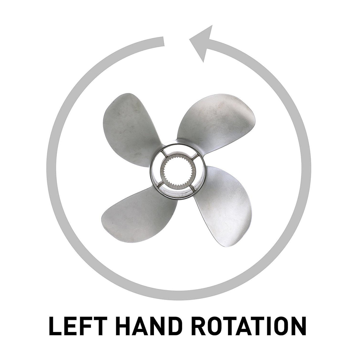 Mercury - Quicksilver Bravo Three Propeller - 4-Blade - Front Prop Only - 15.8 DIa. - 22.5 Pitch - 48-8M0123406