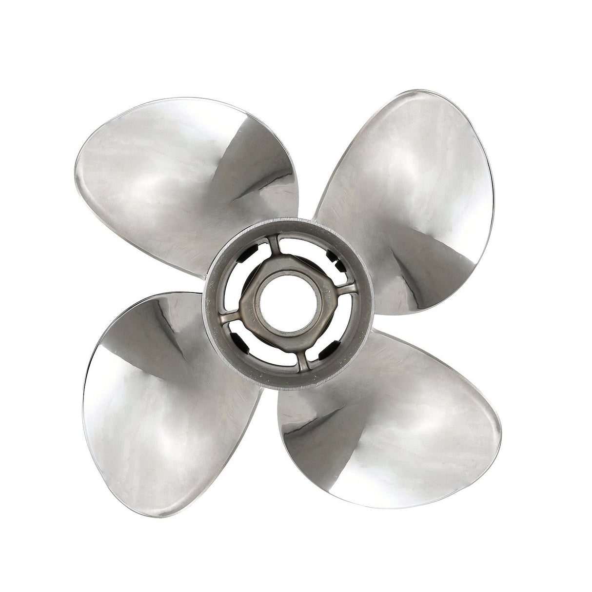 Mercury - Quicksilver Q4 Propeller - 4-Blade - 40 - 125 HP - 13.5 Dia. - 15 Pitch - 48-8M0055560