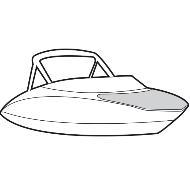 Yamaha Boat Bow Cover - AR190 SX190 195S AR195 SX195 - Charcoal 2019-Current - MAR-190BC-CH-19