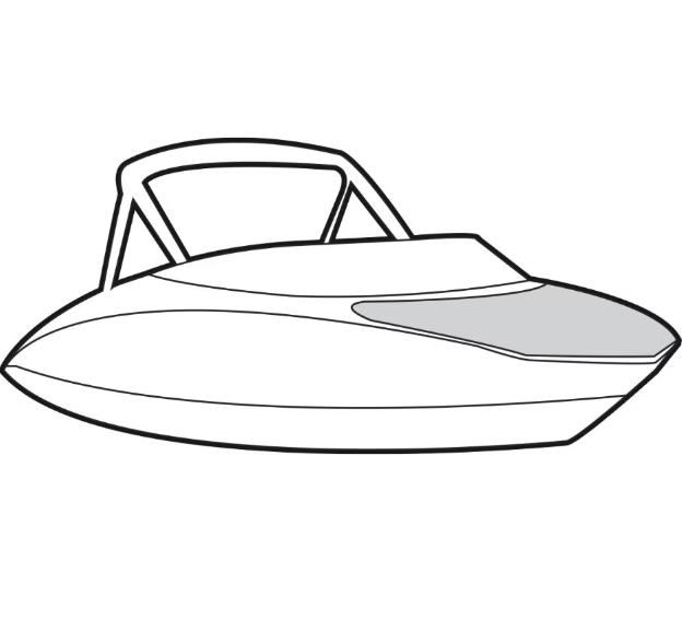 Yamaha Boat Tower Mooring Cover - SX230 - Charcoal - 2007-2009 - MAR-230MC-CH-18