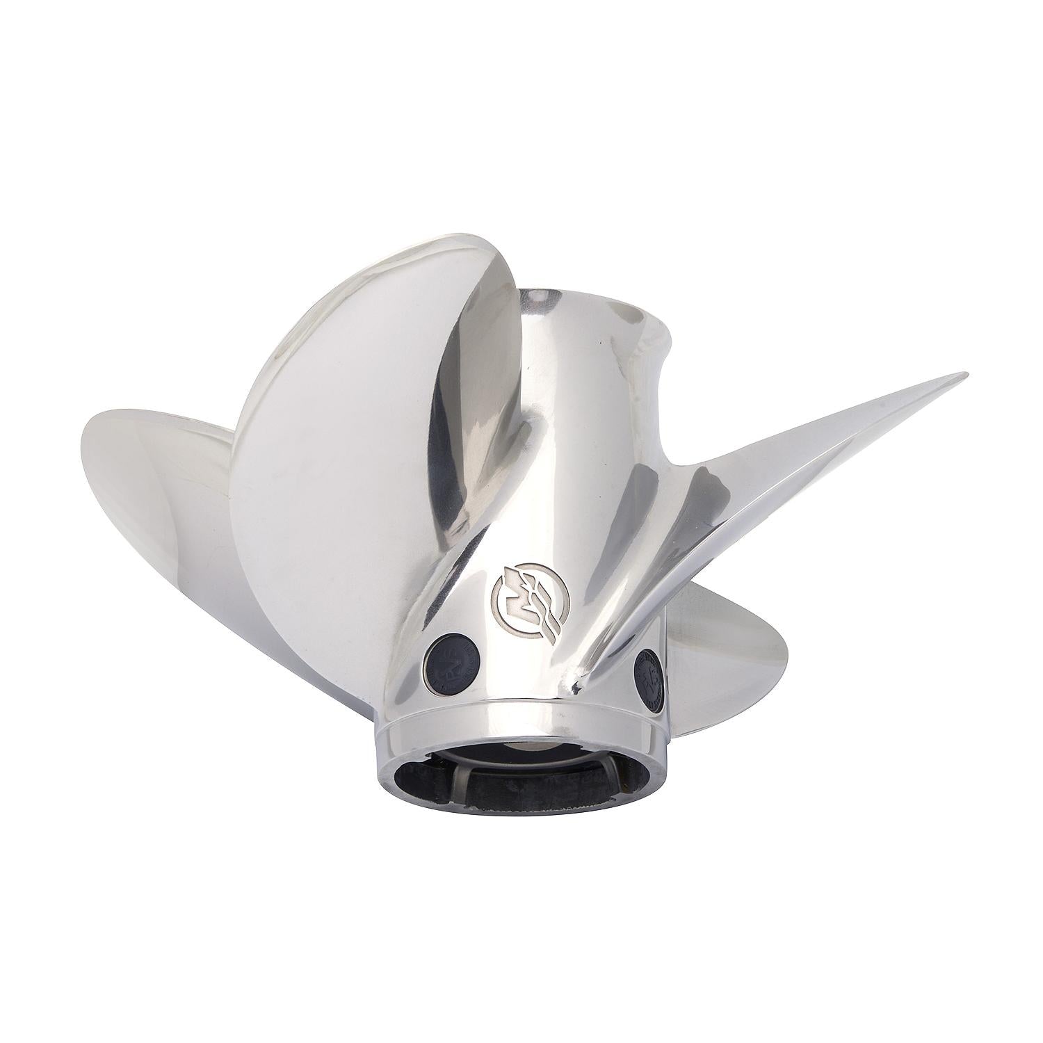 マー坊 Mercury SpitFire X7 12.8x19 Right-Hand 4-Blade Propeller 8M0151363