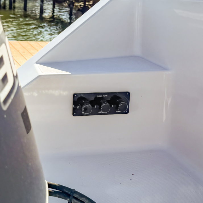 Flushmaster - Flush Port Reroute - Acrylic - Single to Quad Engine Applications