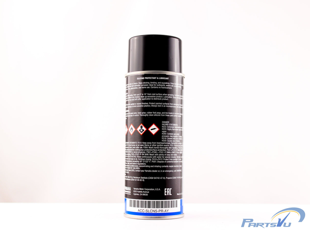 Yamaha - Yamalube Marine Silicone Spray Lubricant - 10.5 oz. - ACC-SLCNS-PR-AY