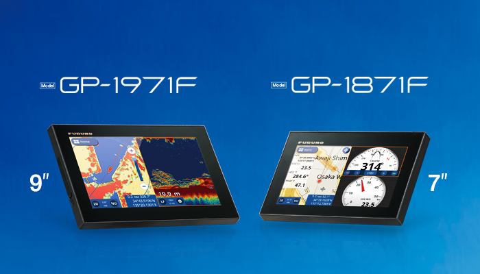 Furuno - 7" GPS/Chartplotter/Fishfinder 50/200, 600W, 1kW, Single Channel CHIRP - GP1871F