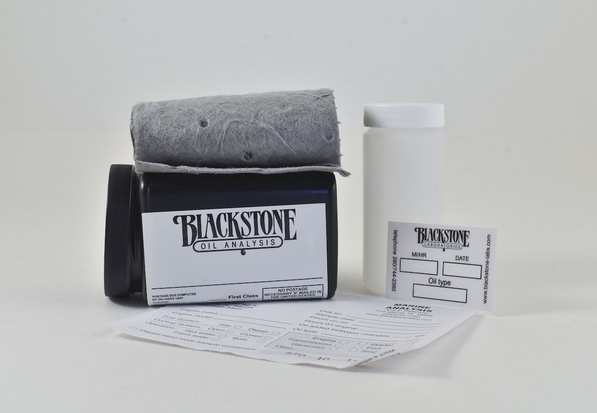 Blackstone Laboratories - Oil Analysis Kit - Engine or Transmission Oil Testing