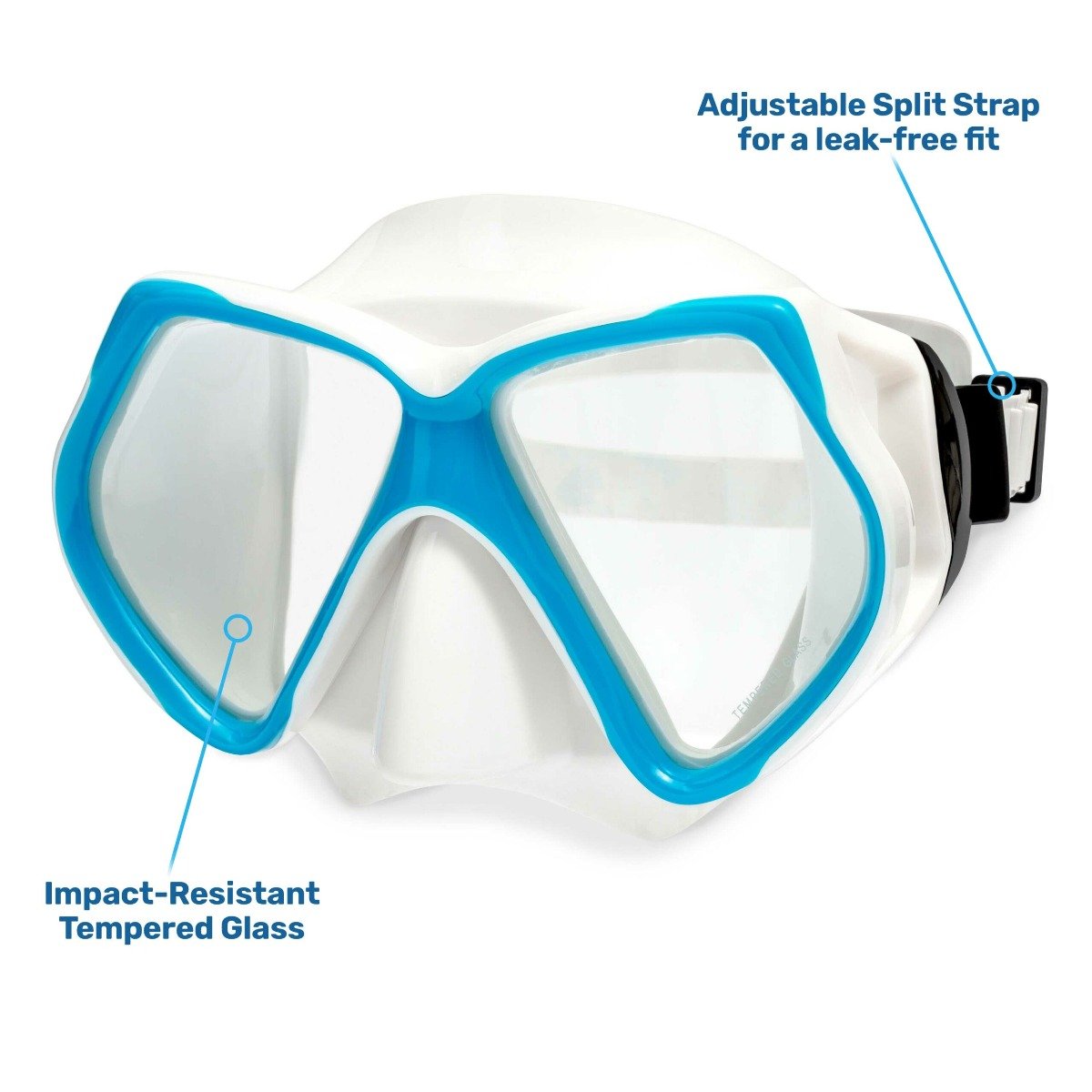 Aqua Leisure Gemini Adult Dive Combo Set - DPC17864S3