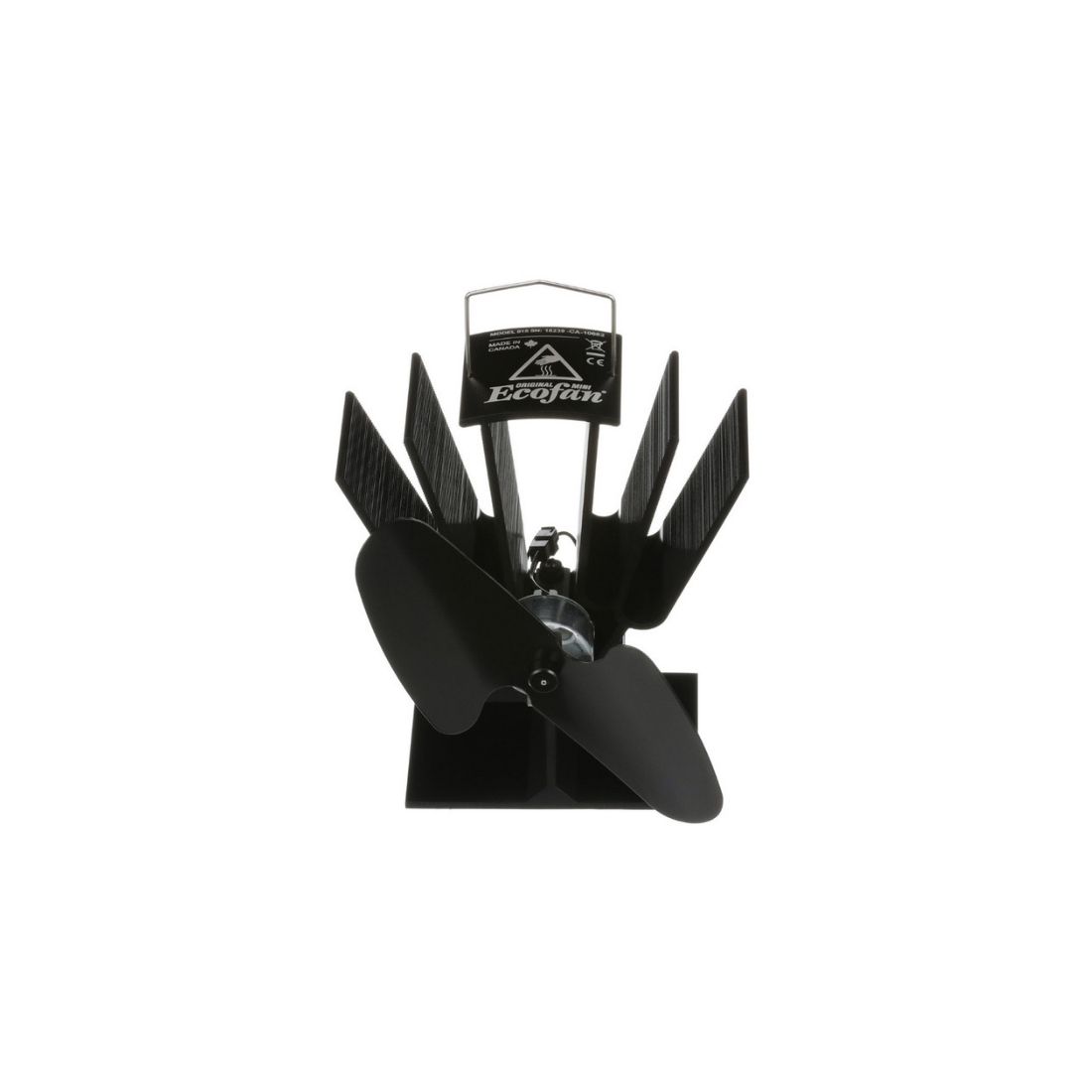 Caframo - Original Mini Ecofan - 6.5" - Black - 815CAXBX