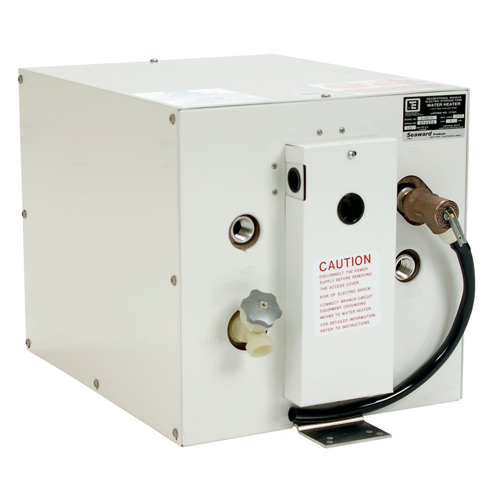 Whale Seaward 6 Gallon Hot Water Heater w/Front Heat Exchanger - Galvanized Steel - 120V - 1500W [F600]