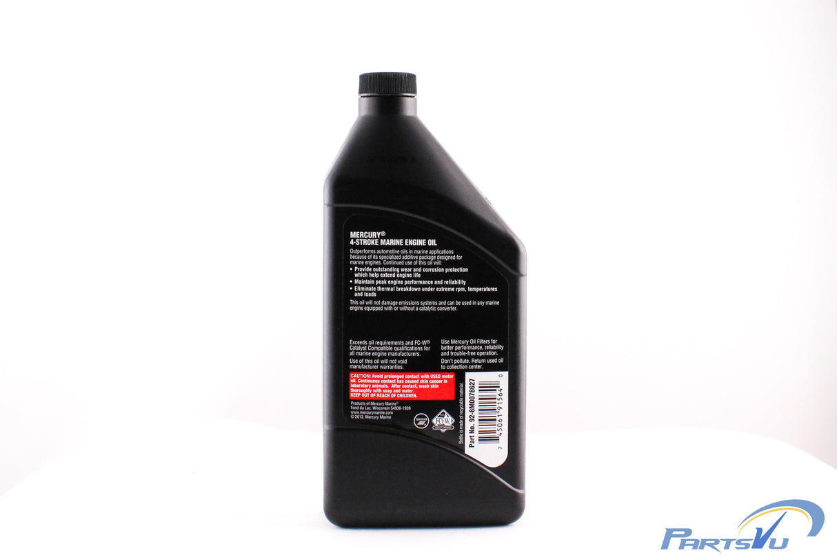Mercury FC W 25W 40 Marine Engine Oil - Quart - 92-8M0078627