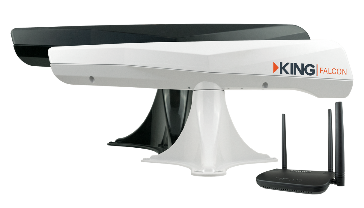 KING - Falcon Directional Wi-Fi Extender - Black - KF1001