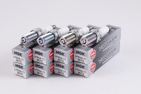 NGK LFR6A-11 (3672) V-Power Spark Plug - 8 Pack