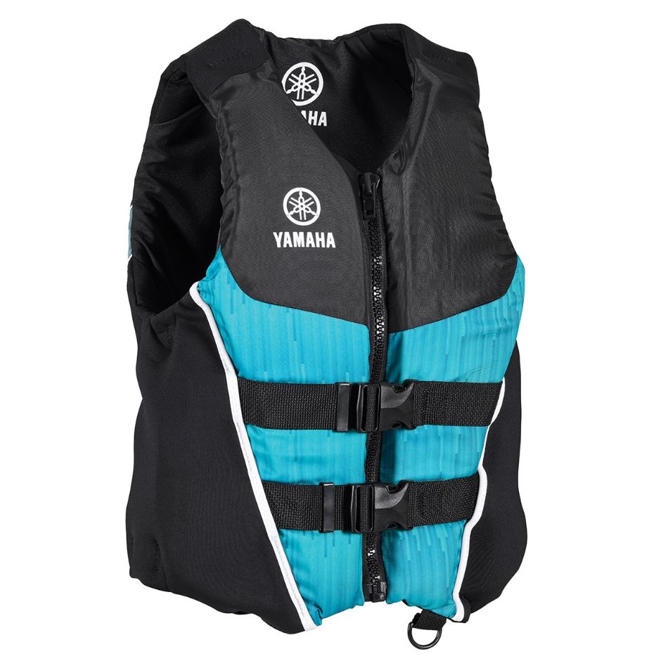 Yamaha Women's 21NNC Neoprene/Nylon Combo PFD-Teal/Black/White-S