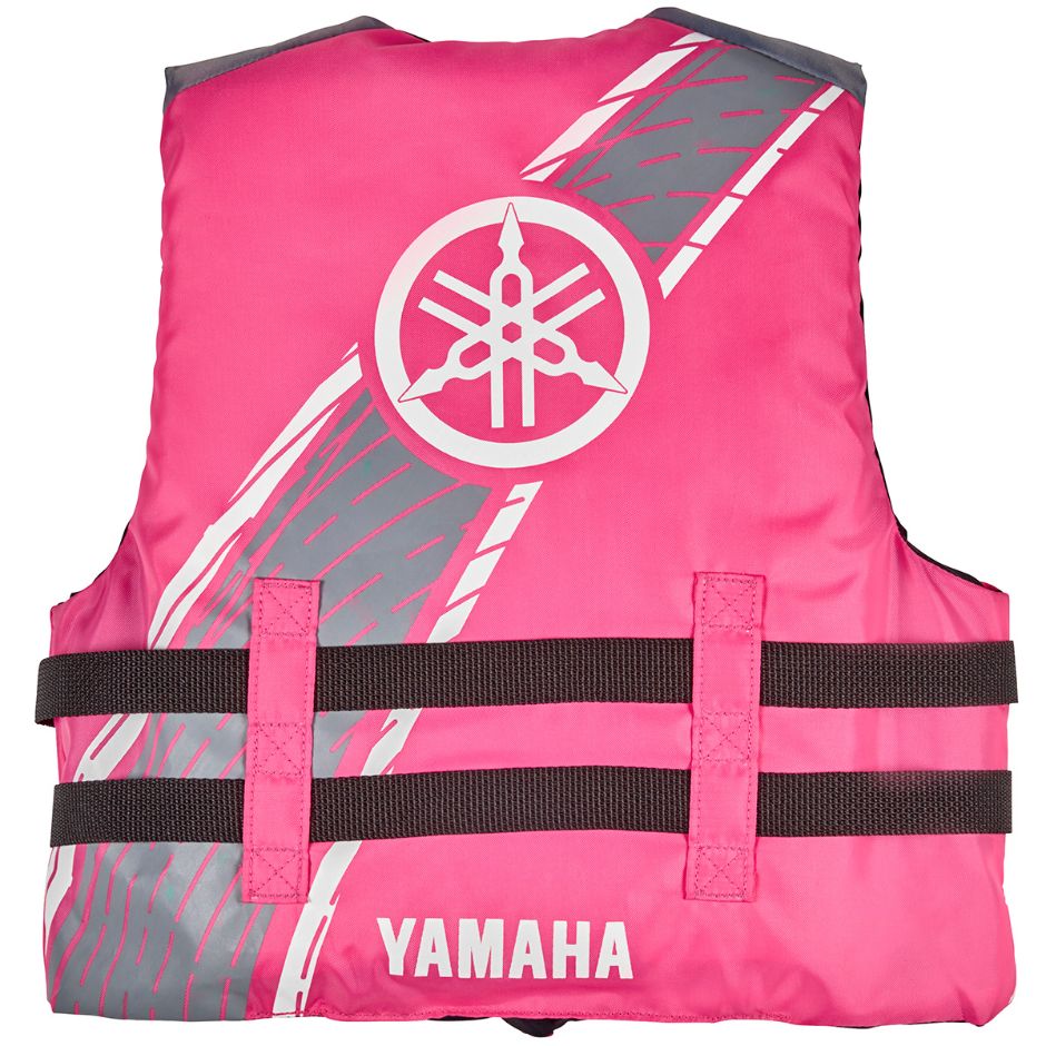 Yamaha Youth 16V3B Value Nylon PFD-Pink/Gray-One Size
