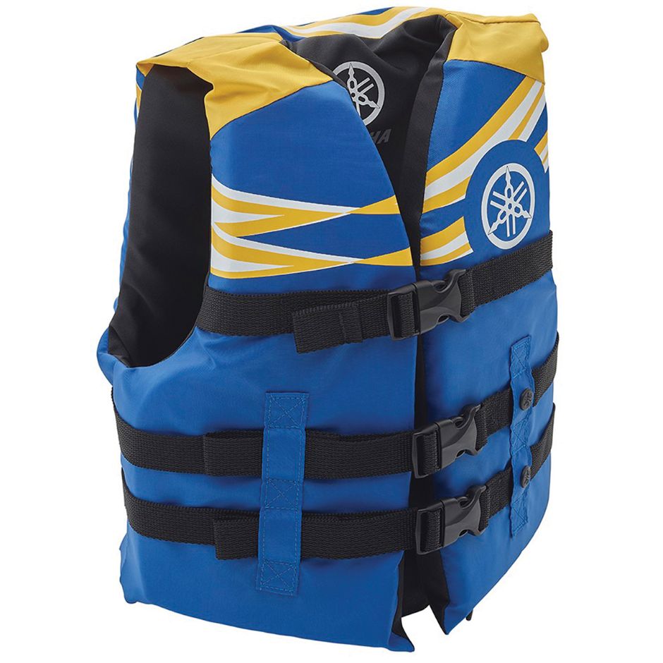 Yamaha 20V3B Value Nylon PFD-Youth-Blue/Yellow