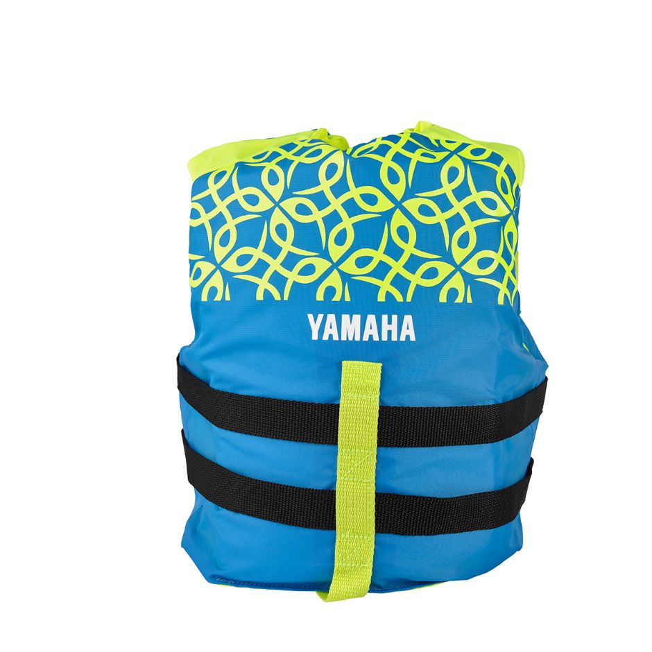 Yamaha Child 22V3B Value Nylon PFD-Yellow/Blue-One Size