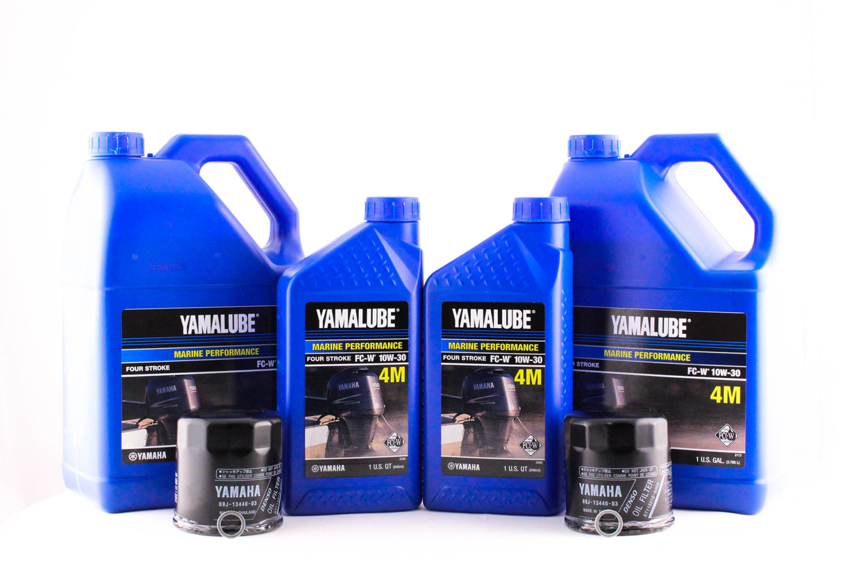 Yamaha F150 10W-30 Twin Engine Oil Change Kit